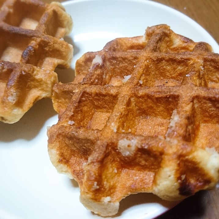 ホットケーキミックス Hm でワッフル レシピ 作り方 By あやめぇ 楽天レシピ
